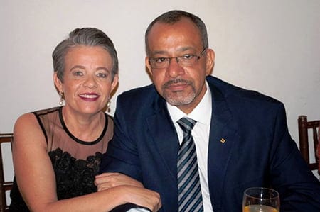 foto 8 - Maçon Geraldo Pacheco e a esposa Patrícia Drummond