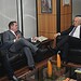 Ministro do Trabalho virá ao Acre a pedido de Tião Viana 8 Tião Viana e o secretário Henry Nogueira se reuniram com o ministro Manoel Dias. (Foto: Secom Acre)