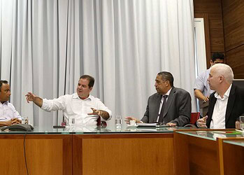 Tião apresentou programas educacionais realizados no Acre. (Foto: Secom Acre)