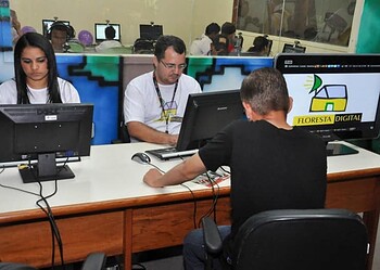 Expoacre dispõe de acesso a computadores e internet grátis