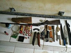 Em seis meses, PM apreende mais armas que ano anterior 1 Farias avalia que apreensões impactam no registro de homícidios