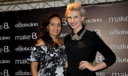 A organizadora do Miss Acre, Meire Manaus também prestigiou o Talk Show