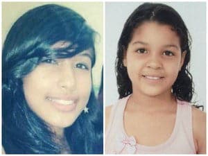 Caso Estefânia: Justiça condena motorista de ônibus a 2 anos e 11 meses de prisão 1 Estefânia (esquerda) morreu no local do acidente; Vitória Lauane Costa (direita) ficou em estado grave