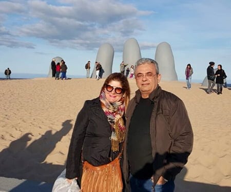 Cavalgada 2015 6 Em clima love story em Punta del Leste, o casal Antônio Carlos e Sylvane Gadelha.