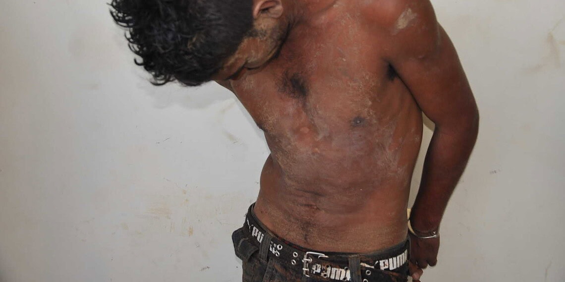 Homem é preso acusado de espancar mulher grávida