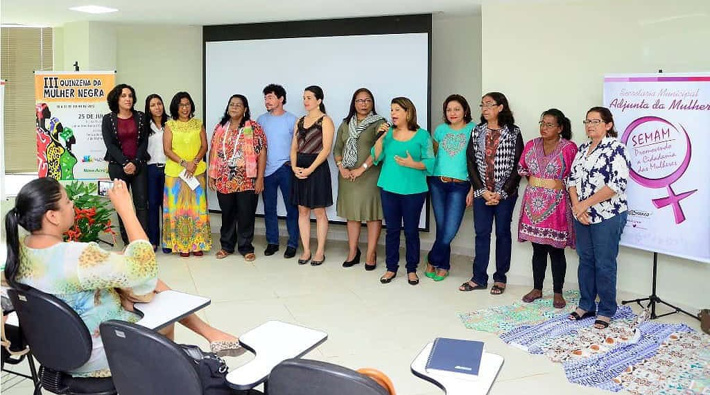 Terceira Quinzena da Mulher Negra é lançada em Rio Branco