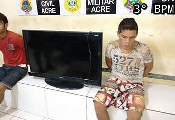 Ladrões são presos transportando produto roubado