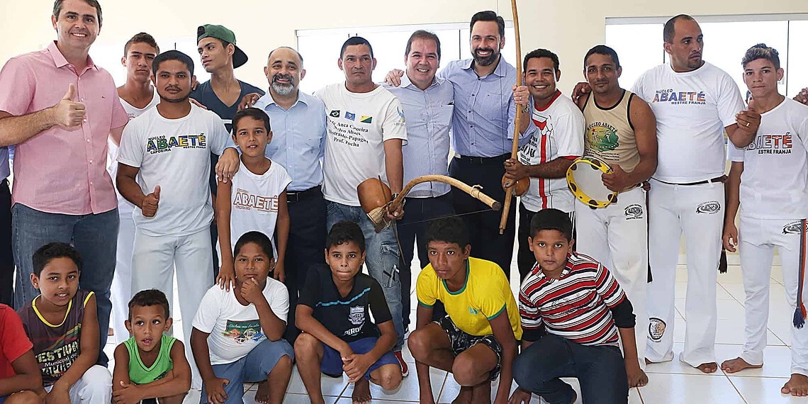 Ministro do Esporte conhece Cidade do Povo e elogia modelos esportivos 1 A Cidade do Povo possui duas praças da Juventude, que integram esporte, lazer e cultura . (Foto: Secom Acre)