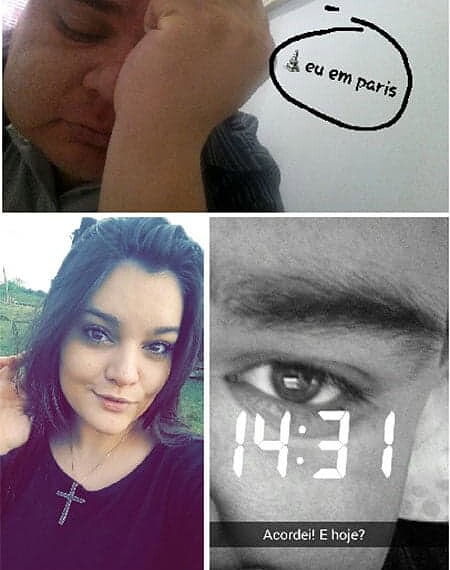 Snapchat o aplicativo do momento também é mania entre os acreanos 1 O aplicativo é quase uma epidemia, todo mundo quer registrar o seu dia a dia em fotos ou vídeos. (Reprodução Snapchat)