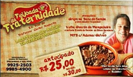 feijoada carlos augusto