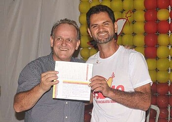 Com a presença de César Messias, evento marca filiação do prefeito Mano Rufino ao PSB
