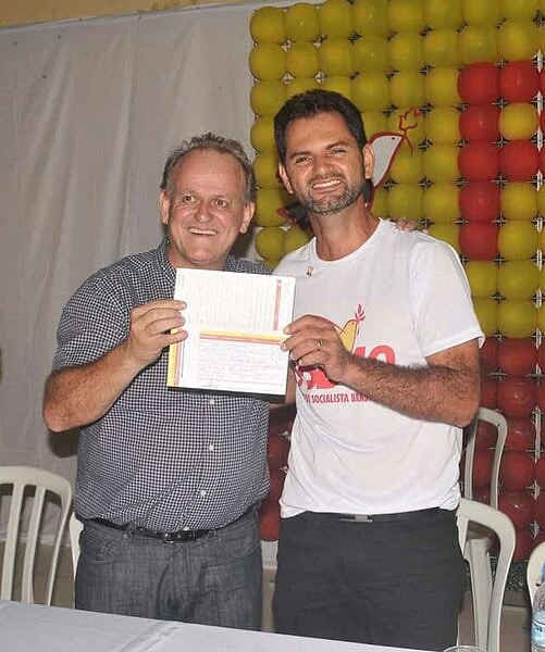 Com a presença de César Messias, evento marca filiação do prefeito Mano Rufino ao PSB