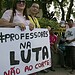 Servidores federais em greve promovem ato no Senadinho 7 Ufac está de greve desde maio, professores e técnicos reivindicam melhores condições de trabalho. (Foto: Odair Leal/ A GAZETA)