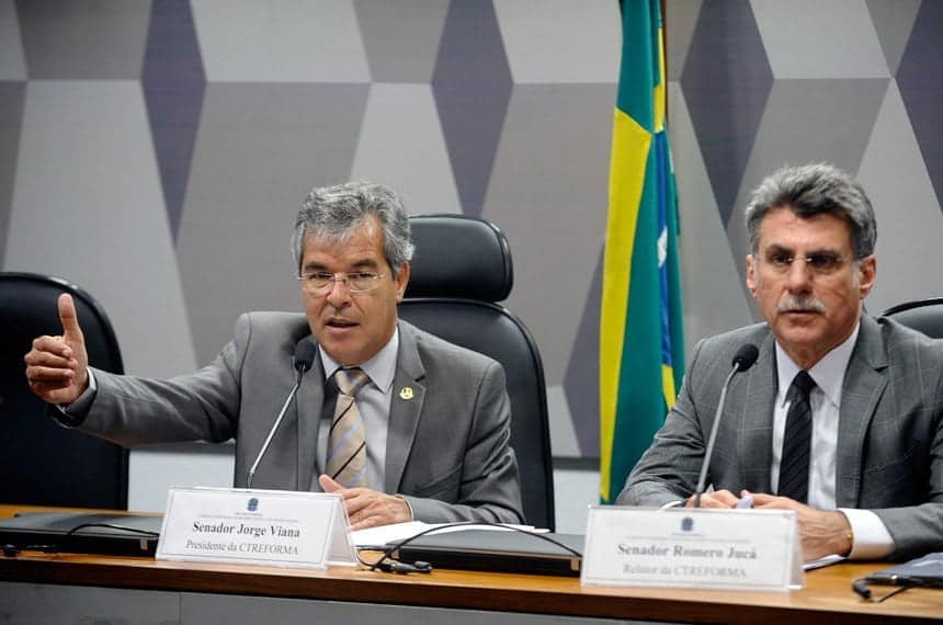 Comissão do Senado inicia análise da reforma política aprovada na Câmara
