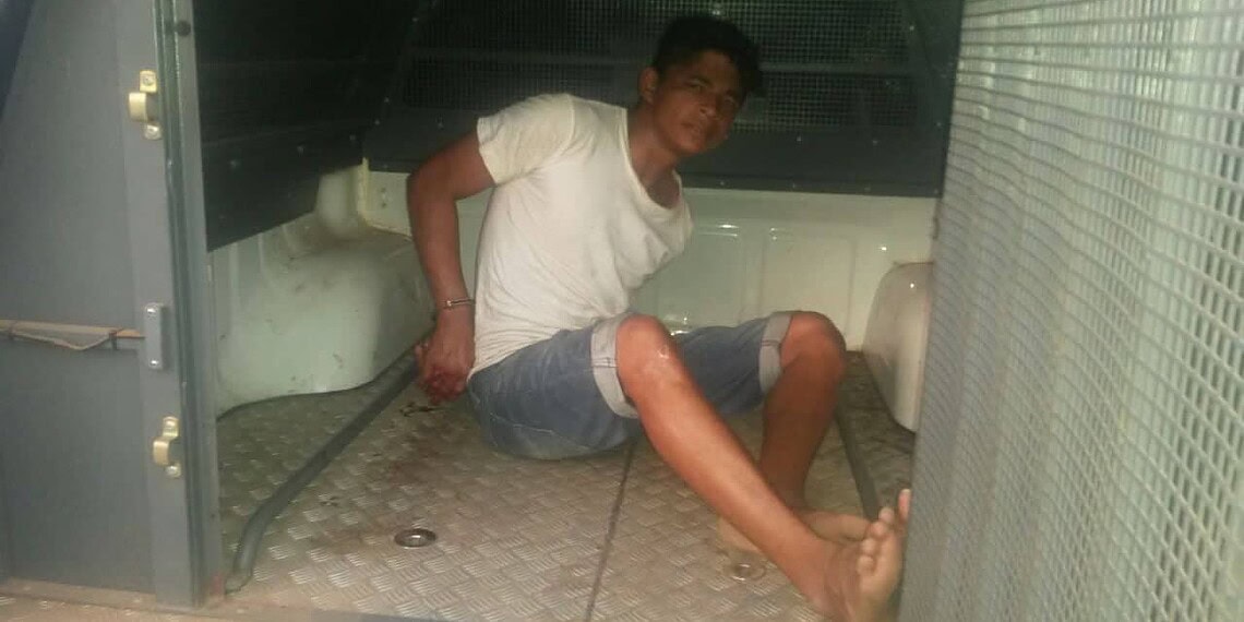 Assaltante acaba baleado após roubar idosa e agredir policiais 1 Mário Ferreira é acusado de assaltar mulher na ponte metálica