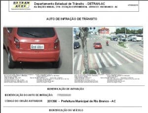 Imagens de autuações de radar podem ser consultadas no site do Detran