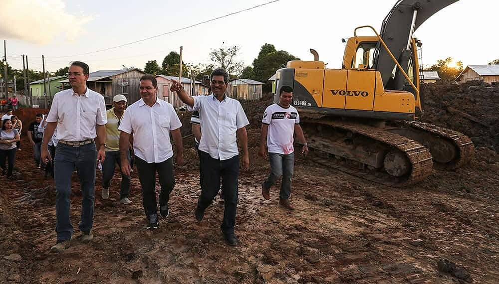 Construção das ruas tem investimentos de R$ 16 milhões. (Foto: Gleilson Miranda/Secom)