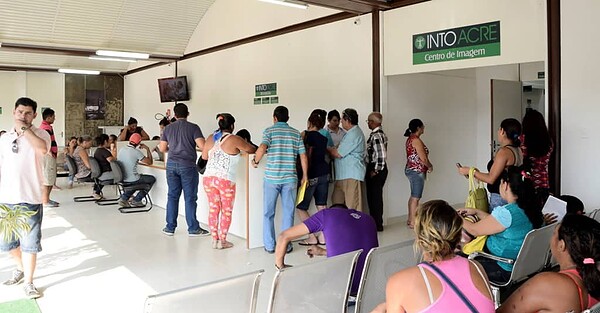 Mais 700 exames foram feitos no Into/Acre em sete dias
