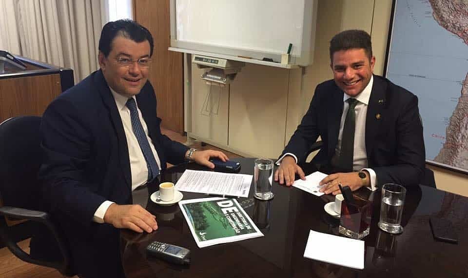 Ministro garante a Gladson Cameli universalização do ‘Programa Luz para Todos’ para o Acre até 2018