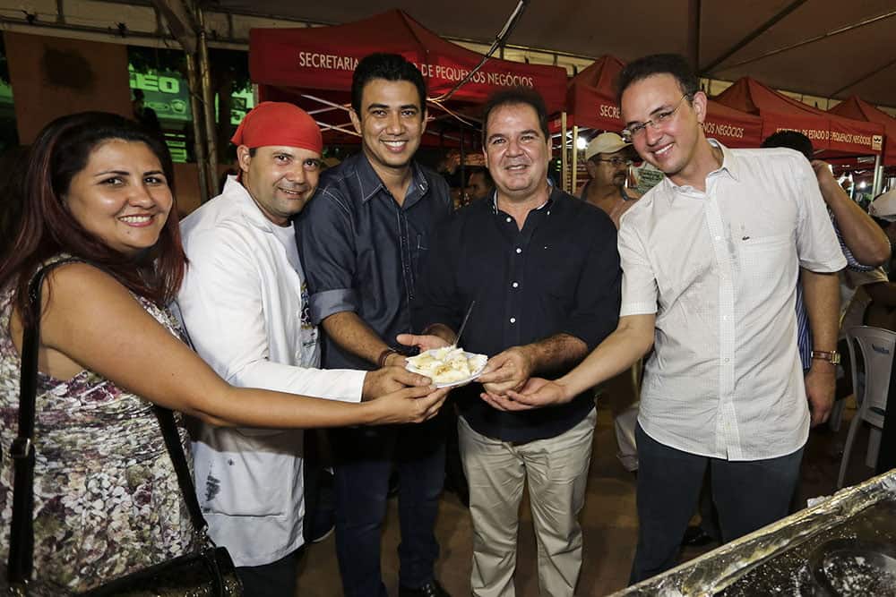Governador Tião Viana no Festival do Açaí que é considerado a festa mais tradicional de Feijó. (Foto: Gleilson Miranda/Secom)