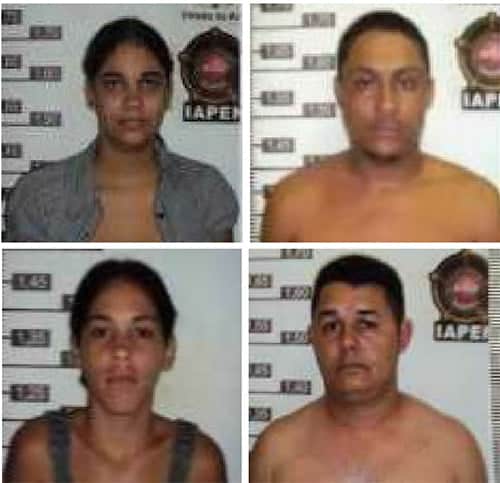Polícia Militar prende quinteto acusado de furtar Loja Gazin 2 Dois casais foram presos e um adolescente apreendido