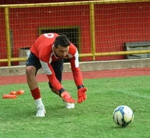 De volta aos treinos, Tiago Rocha fala de concorrência no gol do Rio Branco 1 Tiago Rocha jogou na estreia do Rio Branco na Série D, contra Remo