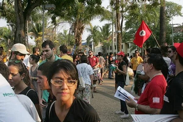 Ato reuniu cerca de 250 alunos de Engenharia Florestal. (Foto: Odair Leal/ A GAZETA)