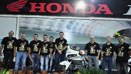NA HONDA - Empresário Marcelo Dias recebeu em seu estande na Expoacre 2015 os diretores do Consórcio Nacional Honda. Prova do prestígio e do competente trabalho que o Grupo Star realiza na região! 