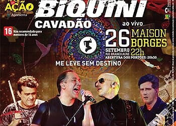 GUIA GAZETA: Show Biquíni Cavadão e outros eventos