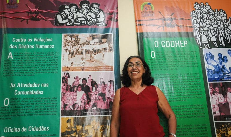 A luta a favor dos Direitos Humanos do povo acreano faz parte da vida de Raimunda Bezerra desde o final da década de 1970. (Foto: ARISON JARDIM / ASSESSORIA)
