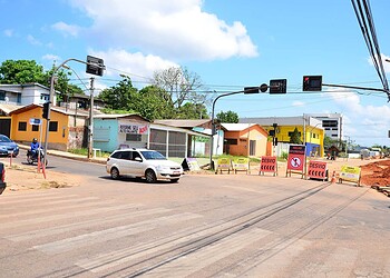 Avenida Getúlio Vargas está totalmente interditada entre Juventus e Teatrão