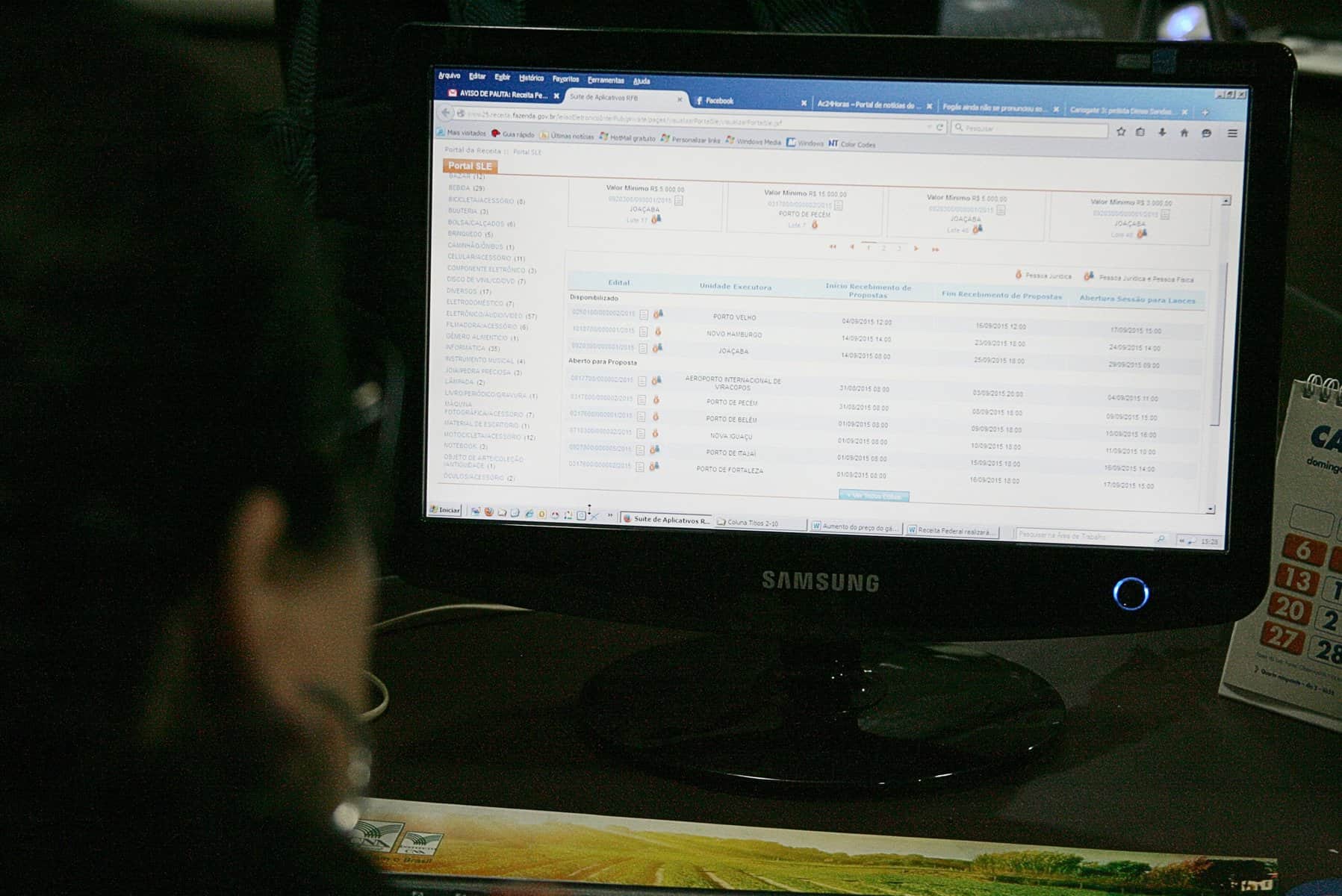 Receita Federal realiza leilão eletrônico de oito lotes no próximo dia 10/9 2 Fotos: Odair Leal/ A GAZETA