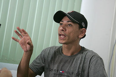 O jovem acadêmico falou de como o CDDHEP mudou sua vida. (Foto: odair Leal/ A GAZETA)