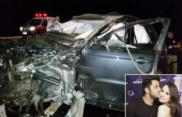 Solda na roda se rompeu e fez carro de Cristiano Araújo capotar, diz laudo 1 Solda na roda se rompeu e fez carro de Cristiano Araújo capotar, diz laudo