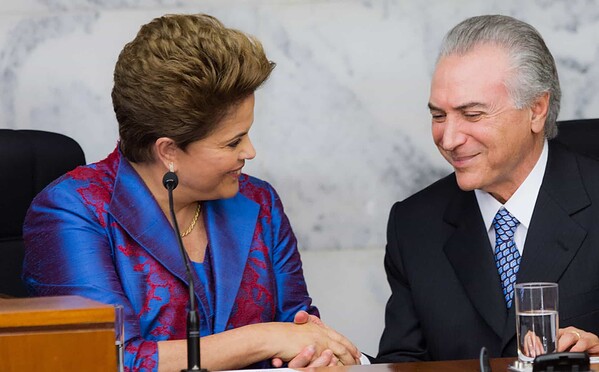 Presidente Dilma e o vice Temer se reúnem para debater reforma ministerial