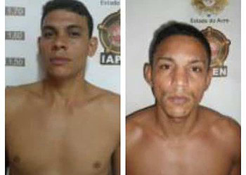 Dupla é presa: Um foragido e outro suspeito de tráfico de drogas