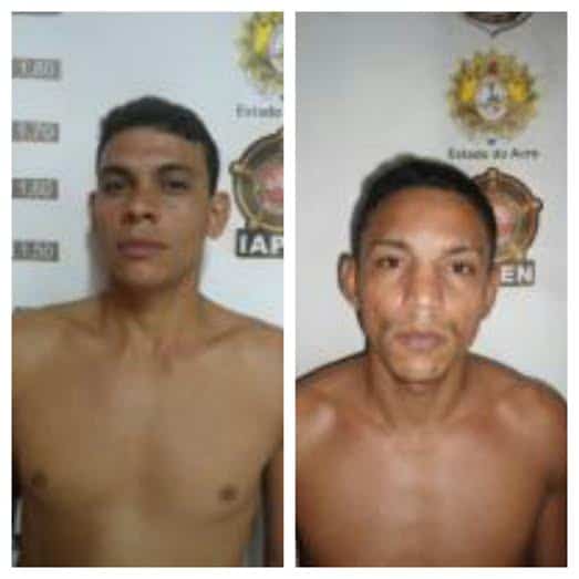 Dupla é presa: Um foragido e outro suspeito de tráfico de drogas