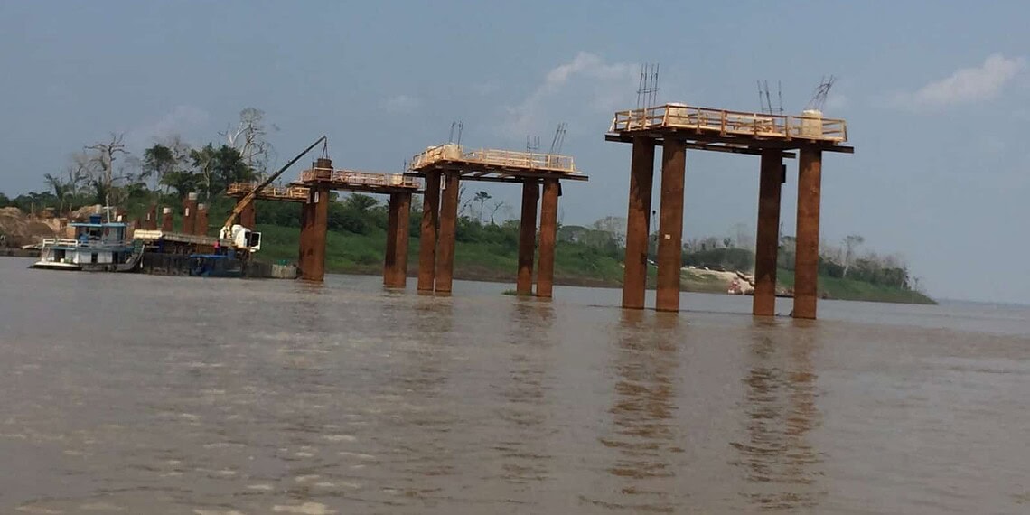 DNIT diz que obras da ponte não param 1 DNIT diz que obras da ponte não param