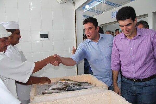 Ministro da Pesca, Gladson Cameli e Vagner Sales inauguram Mercado do Peixe em Cruzeiro do Sul