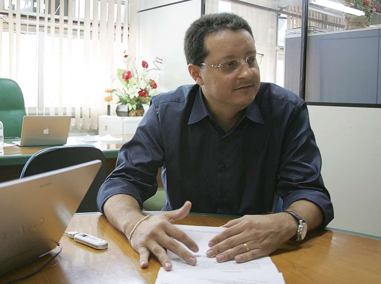 Novo presidente da Eletrobras/AC pede desculpas pelos ‘apagões’ e aponta soluções para superar crise energética 2 Ricardo Xavier, novo presidente da Eletrobras/Acre, tem desafios pela frente. (Foto: Odair Leal/ A GAZETA)