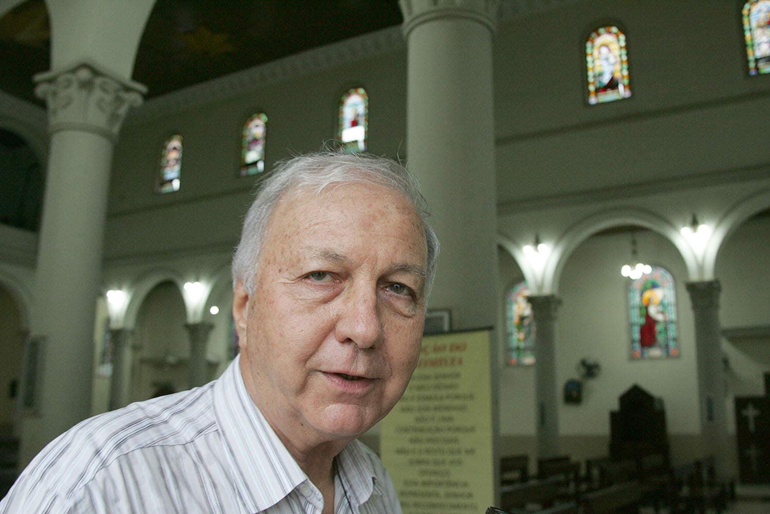  Padre Massimo (Foto:Odair Leal/A GAZETA)