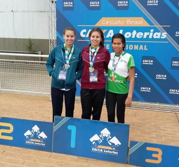 Paratleta acreana conquista bronze em etapa nacional do Circuito Caixa 1 Rebeca Campos se prepara para a próxima etapa do circuito e busca competições internacionais. (Foto: Cedida)