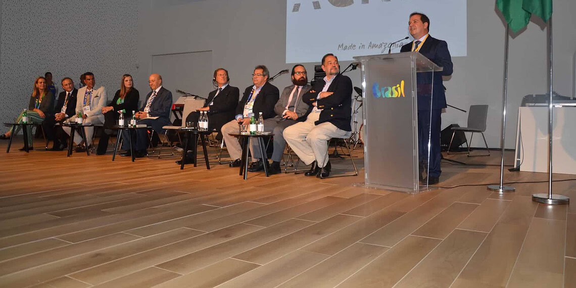 Tião Viana disse que o Acre apresentou identidade cultural e histórica da região Amazônica e do Brasil. (Foto: Rose Farias)