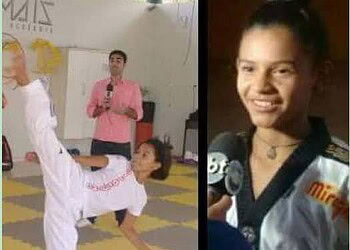 Atleta acreana de 13 anos disputa Pan-Americano de Taekwondo no México