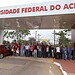 Mesmo insatisfeitos com o reajuste, técnicos administrativos da Ufac encerram a greve 7 Atividades devem ser normalizadas na terça-feira. (Foto: Odair Lea/ A GAZETA)