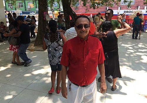 A melhor idade 5 Mário Torres diz frequentar o Senadinho há 10 anos. (Foto: Brenna Amancio/ A GAZETA)