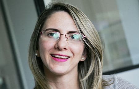 A ‘escola’ GAZETA 4 Geisy Negreiros trabalhou em diversos setores do jornal A GAZETA até chegar a ser editora-chefe. (FOTO: ODAIR LEAL/AGAZETA)