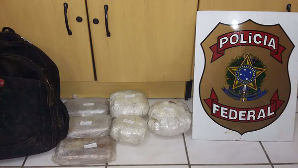 Polícia Federal apreende 8 Kg de cocaína em Cruzeiro do Sul