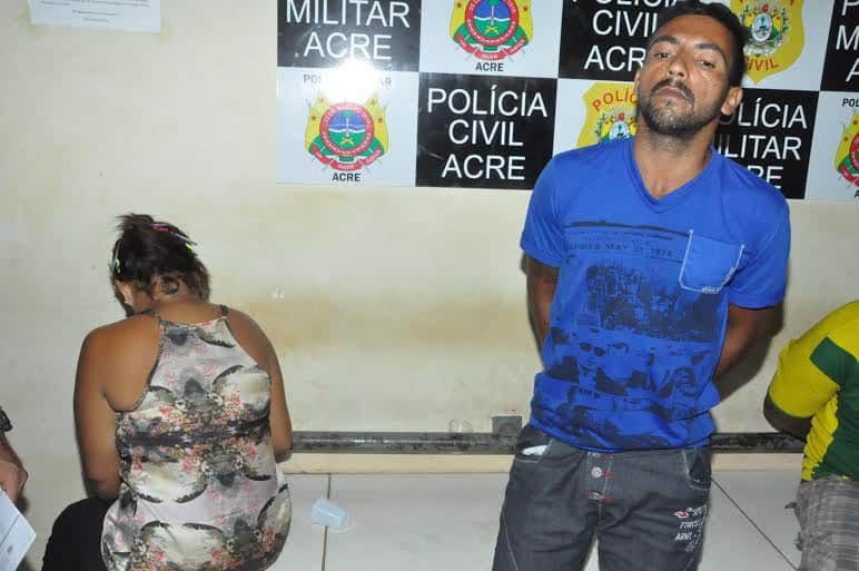 Polícia conseguiu chegar até o casal após denúncia anônima