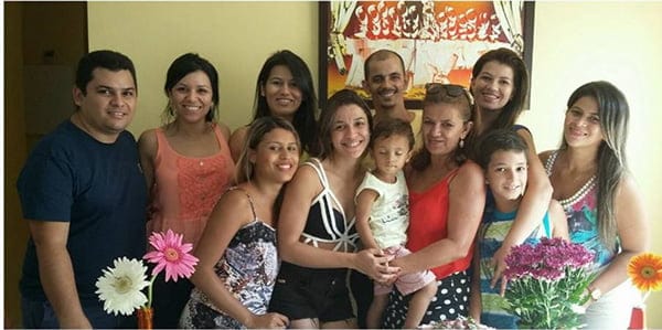 B-day de Nilsa Araújo no sábado, 4, com a família Marcelo e Marcelle Araújo, Cleide Carneiro, Fabrícia AdVíncola, Gustavo Maciel, Carlos Martins, Katherinny e Giselle. Vivas, vivas!